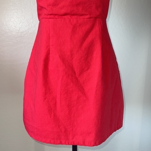 Superdown Revolve Sirena Ruffle Mini Dress Red
Open Back size Medium - Picture 5 of 16